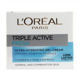 LOREAL Triple Active Fresh gel-cream Normal to Combination Skin 50ml